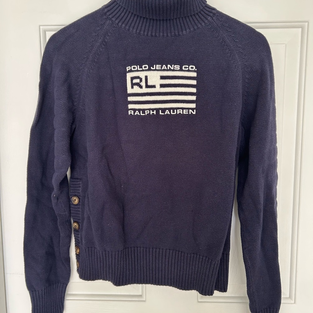 Ralph Lauren Women”s Navy Sweater